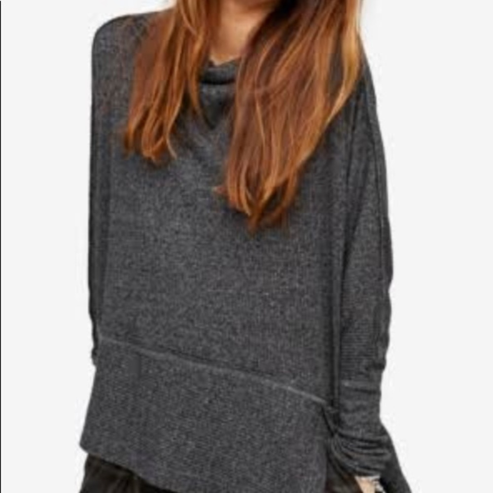Free People London Town Asymmetrical Top (NWT)